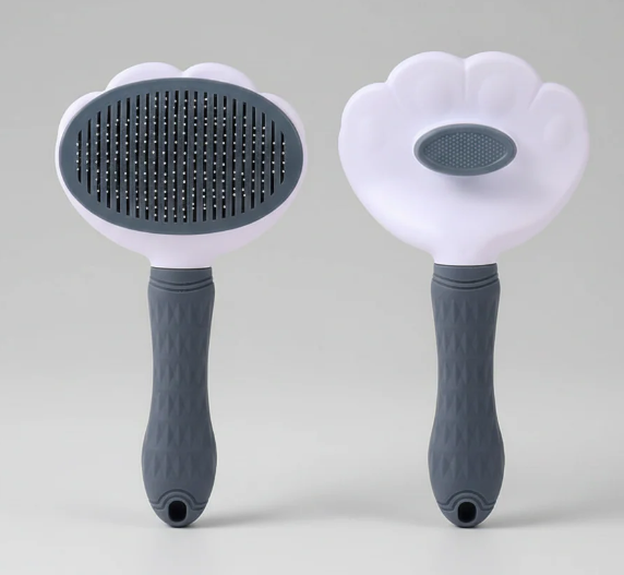 Self-Cleaning Slicker Brush