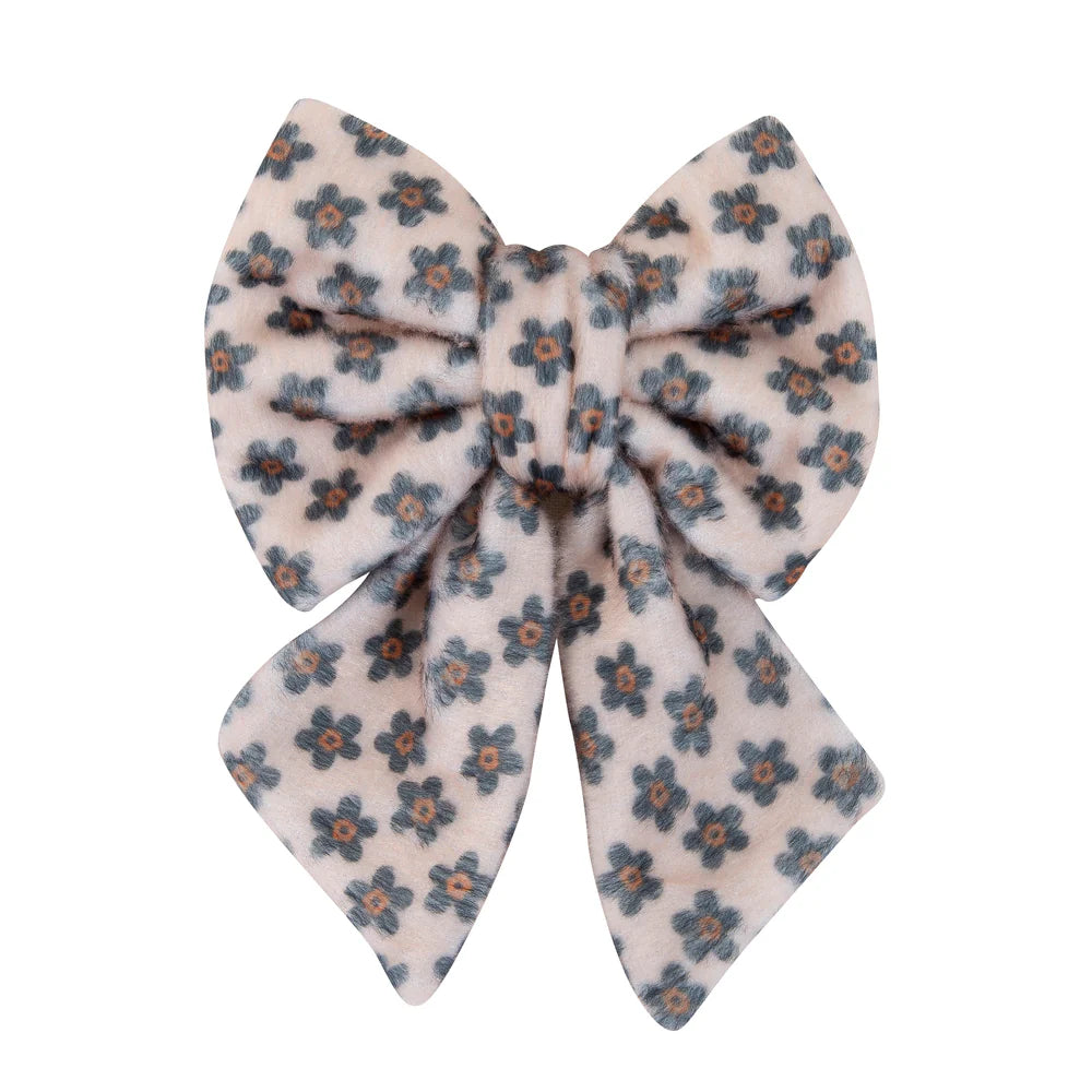 Dog Bow Flower Fall | Autumn Collection
